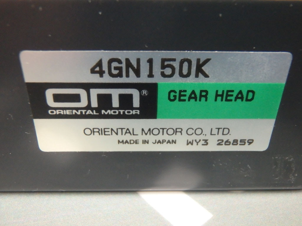ORIENTAL MOTOR 4GN150K