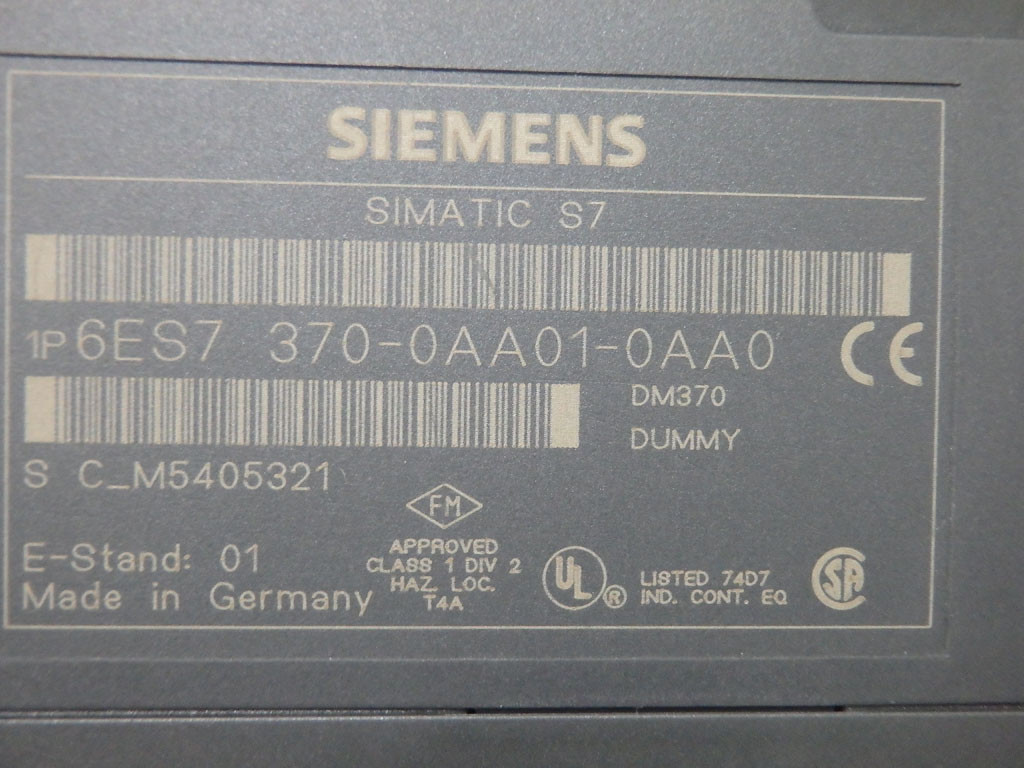 SIEMENS 6ES7370-0AA01-0AA0
