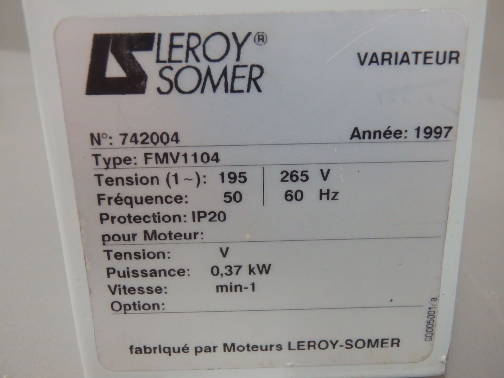 LEROY SOMER  FMV1104