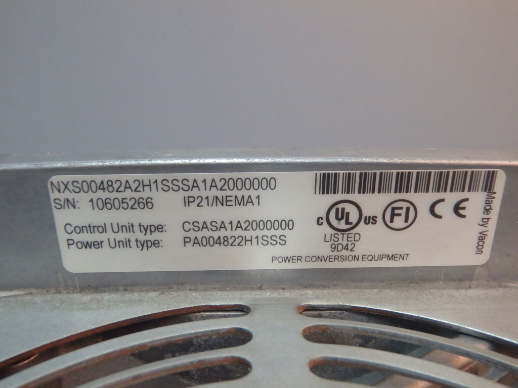 VACON NXS00482A2H1SSSA1A2000000