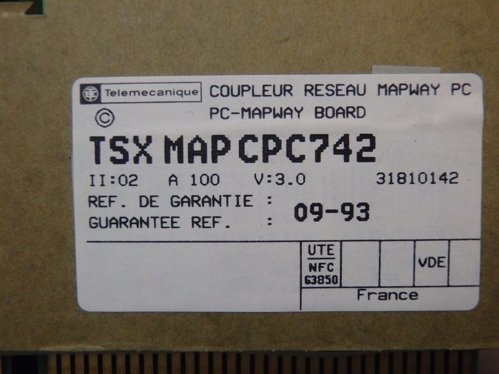 TÉLÉMÉCANIQUE  TSXMAPCPC742