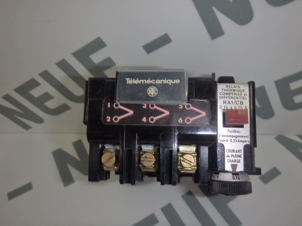 TÉLÉMÉCANIQUE  RA1/CB0.16-0.25