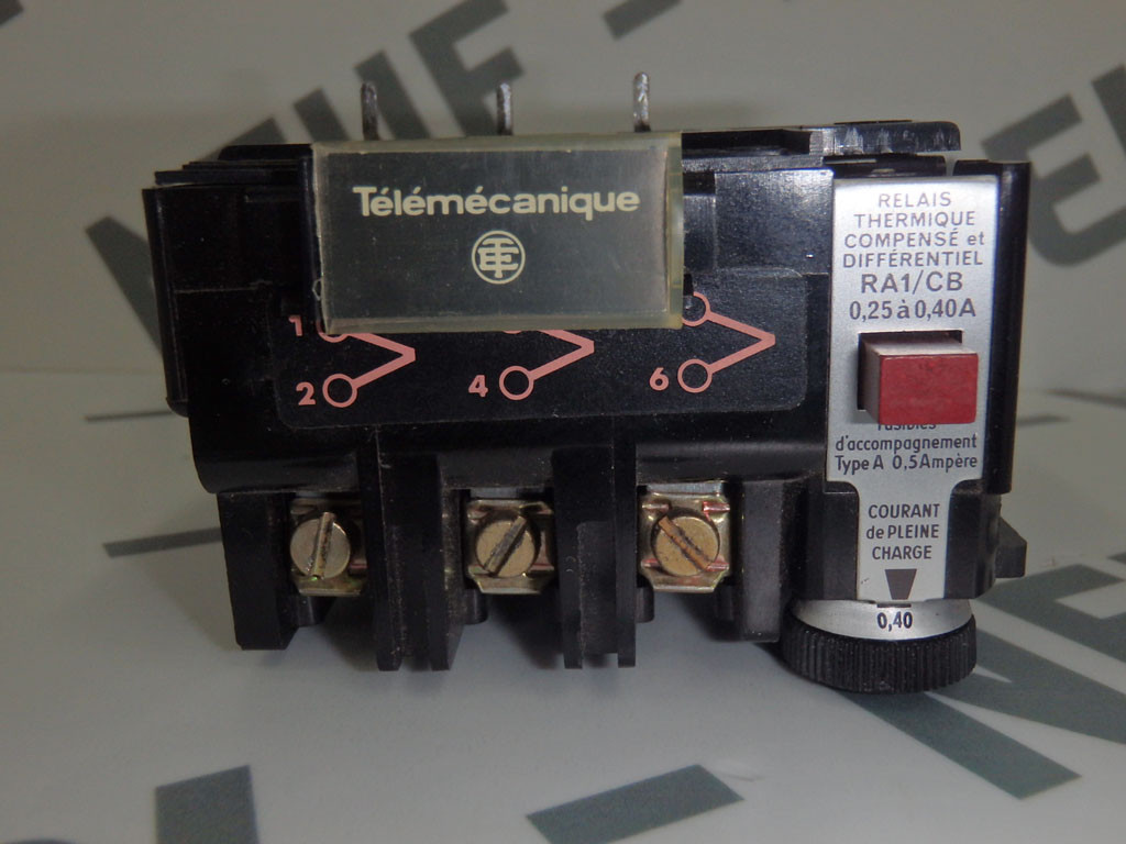 TÉLÉMÉCANIQUE  RA1/CB0.25-0.40
