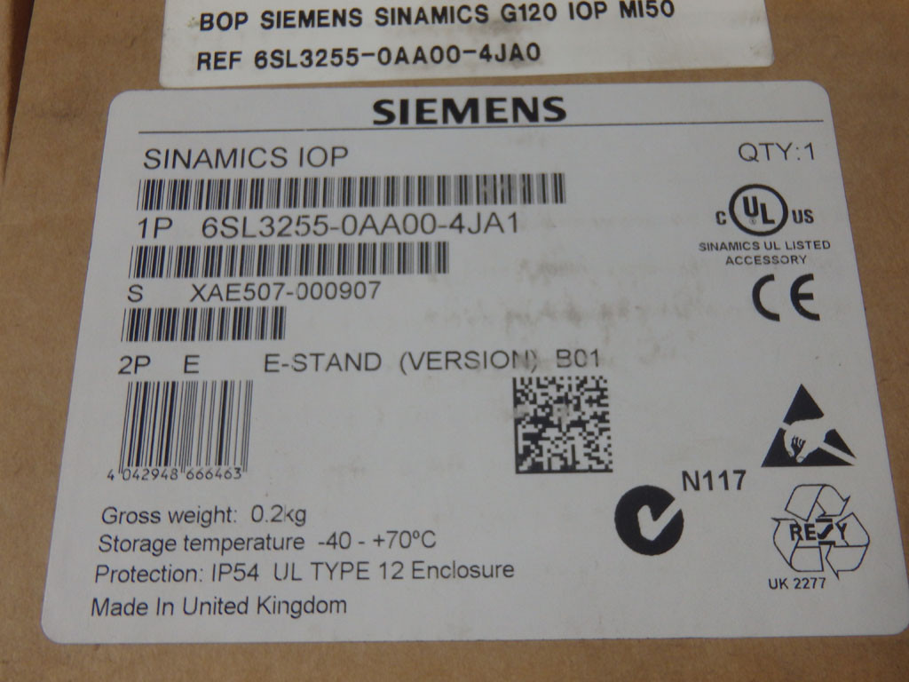 SIEMENS 6SL3255-0AA00-4JA1