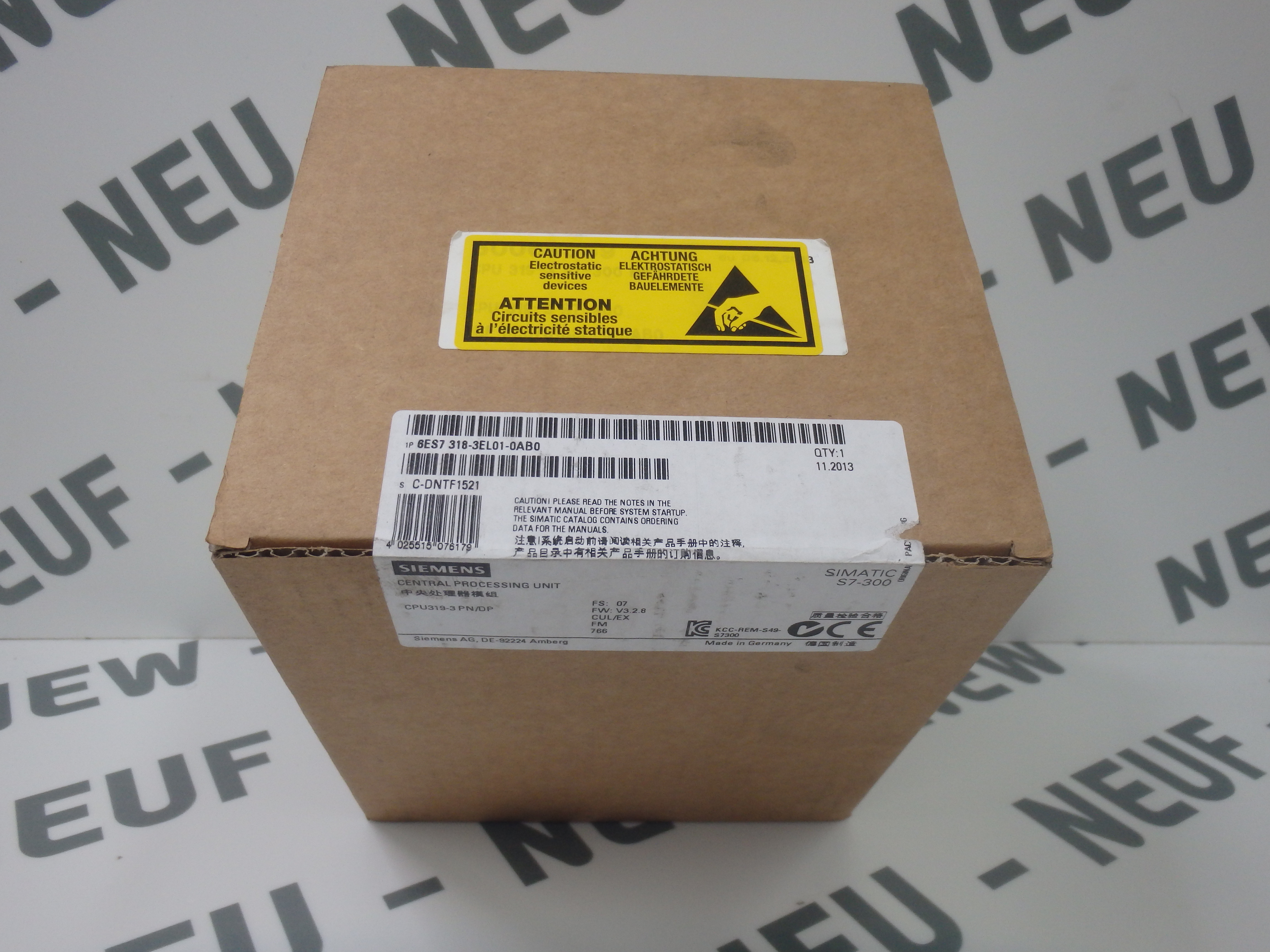 SIEMENS 6ES7318-3EL01-0AB0