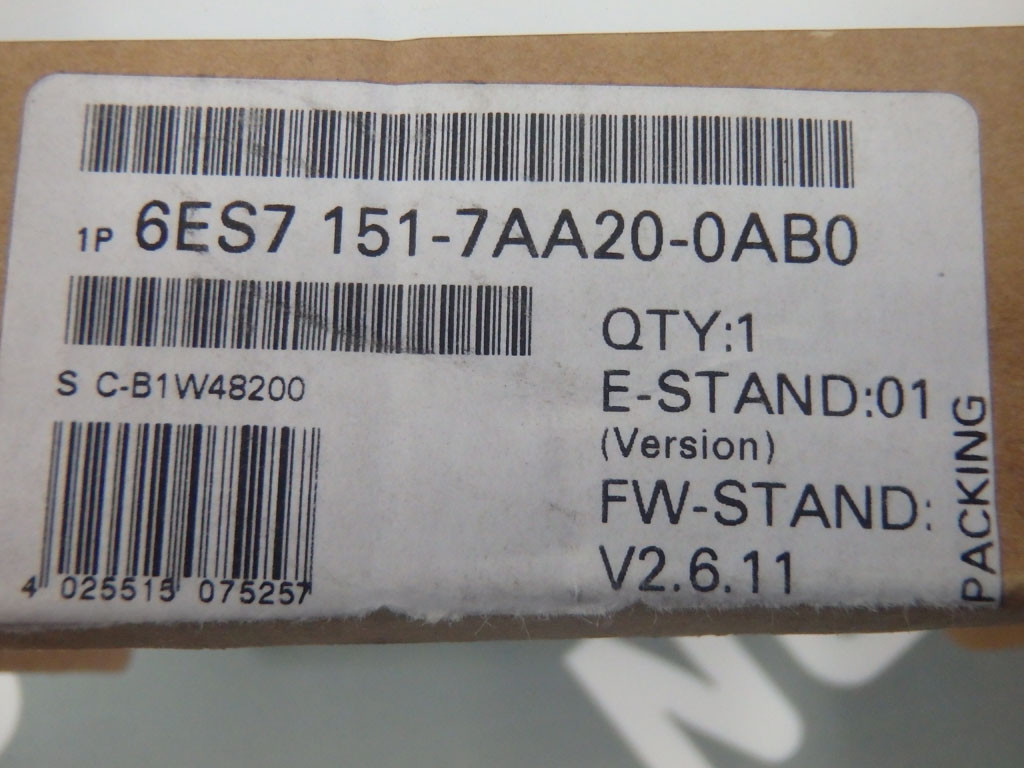 SIEMENS 6ES7151-7AA20-0AB0