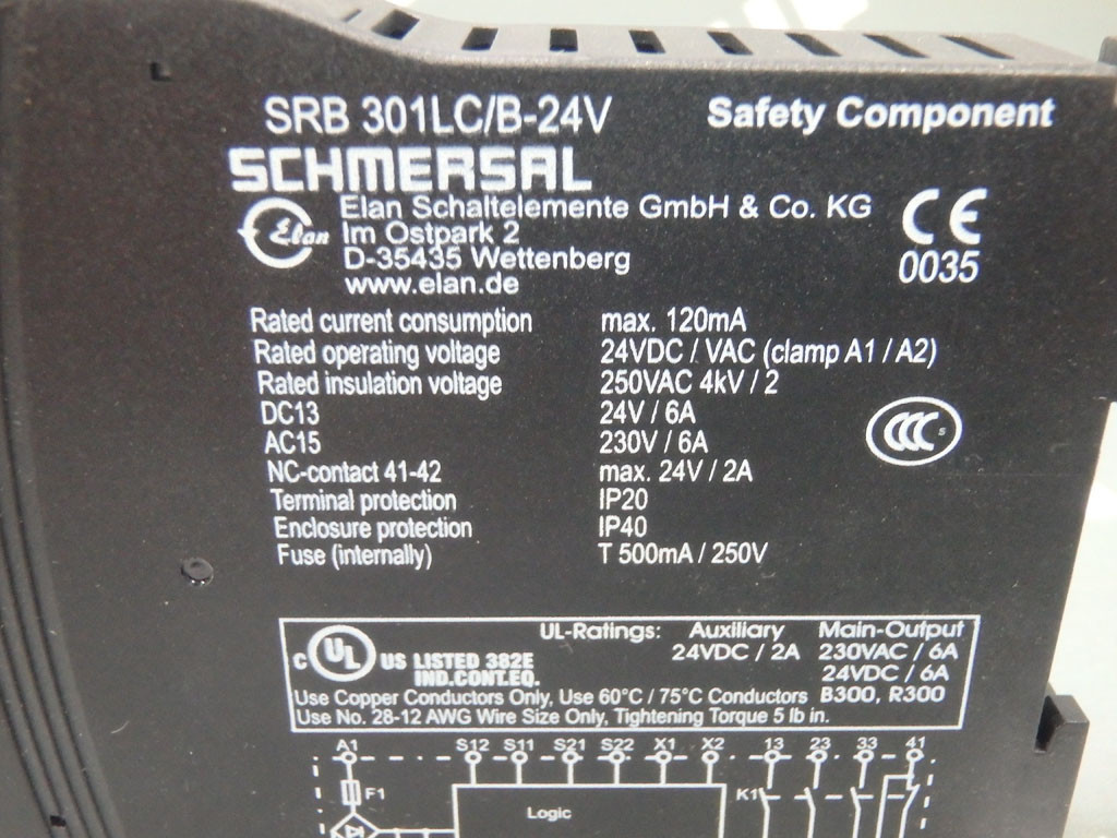 SCHMERSAL  SRB-301LC/B-24V