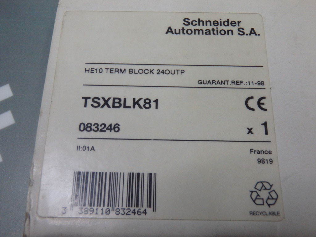 TÉLÉMÉCANIQUE  TSXBLK81