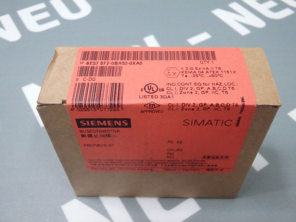 SIEMENS 6ES7972-0BA52-0XA0