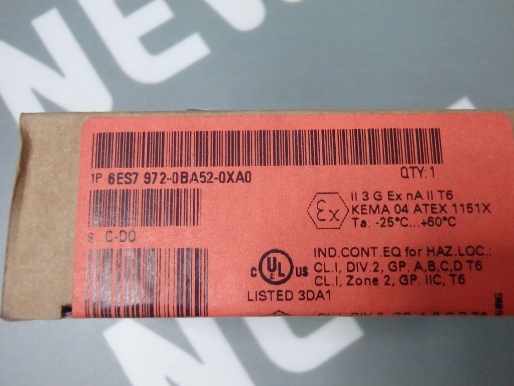 SIEMENS 6ES7972-0BA52-0XA0