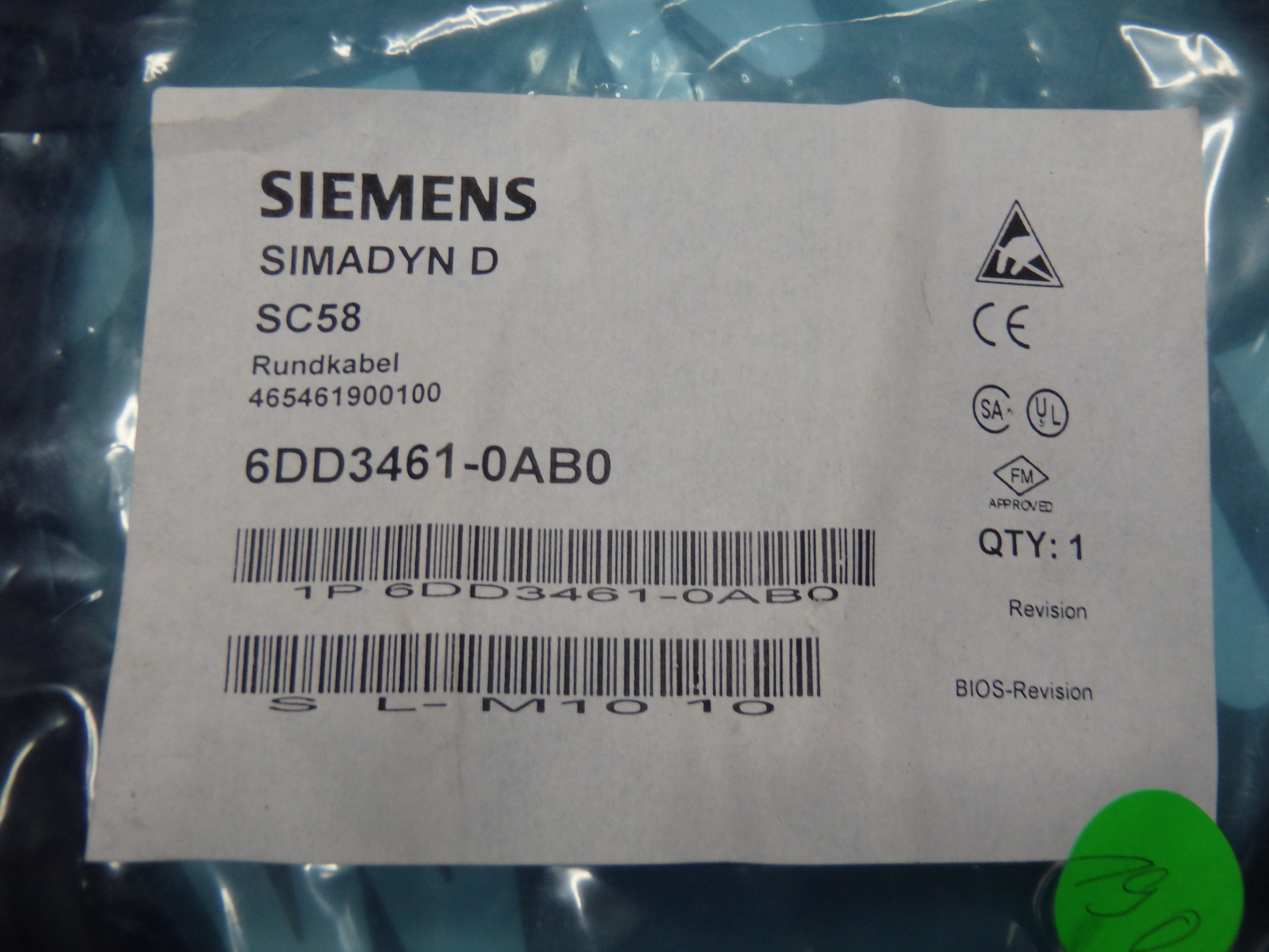 SIEMENS 6DD3461-0AB0