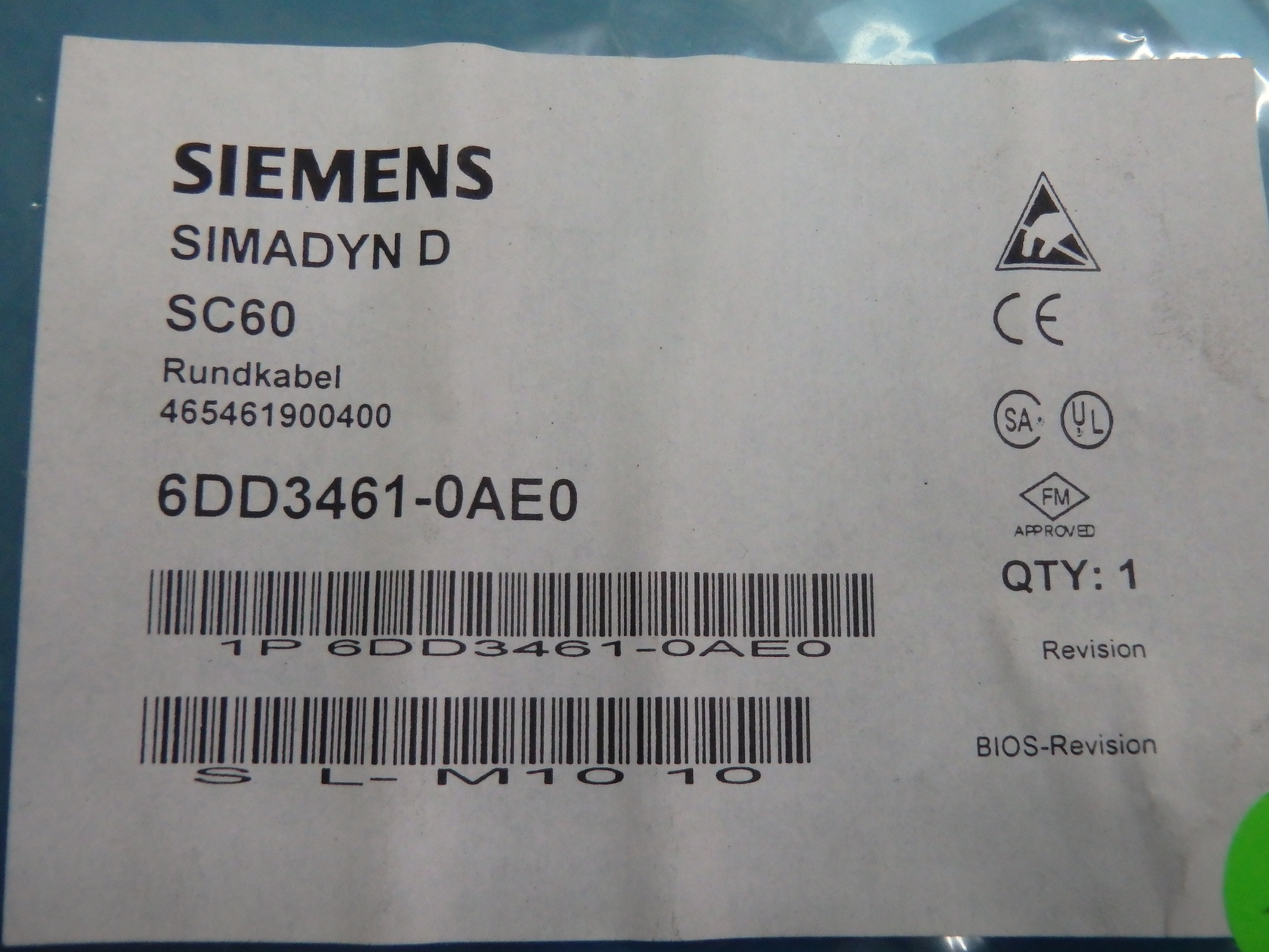 SIEMENS 6DD3461-0AE0