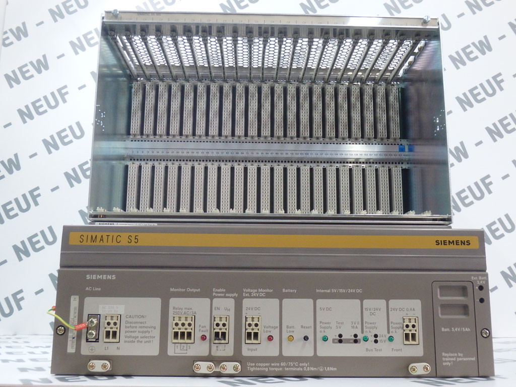 SIEMENS 6ES5185-3UA11+6ES5955-3LC14