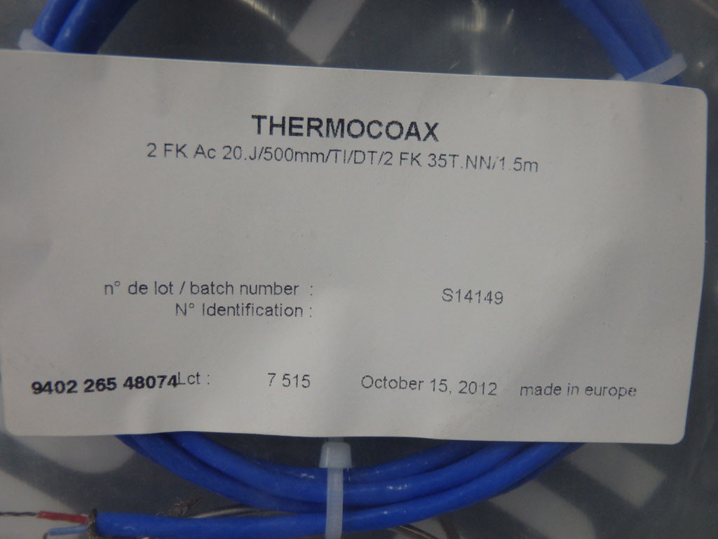 THERMOCOAX 2FKAC20.J/500MM/TI/TD/2FK35T.NN/1.5M