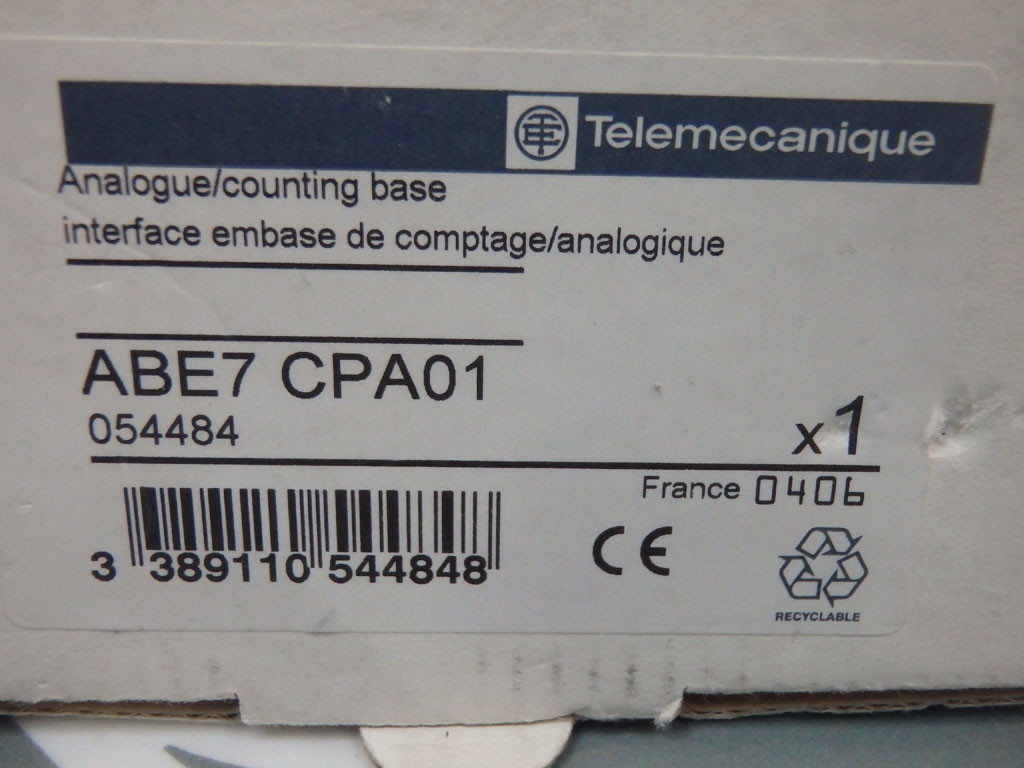 TÉLÉMÉCANIQUE  ABE7-CPA01