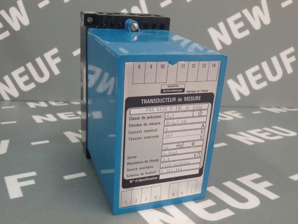 SCHLUMBERGER PAR1232BTNE3F8505