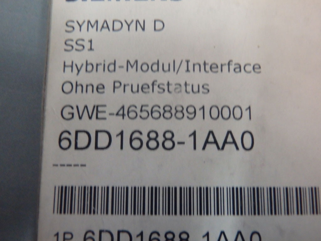 SIEMENS 6DD1688-1AA0