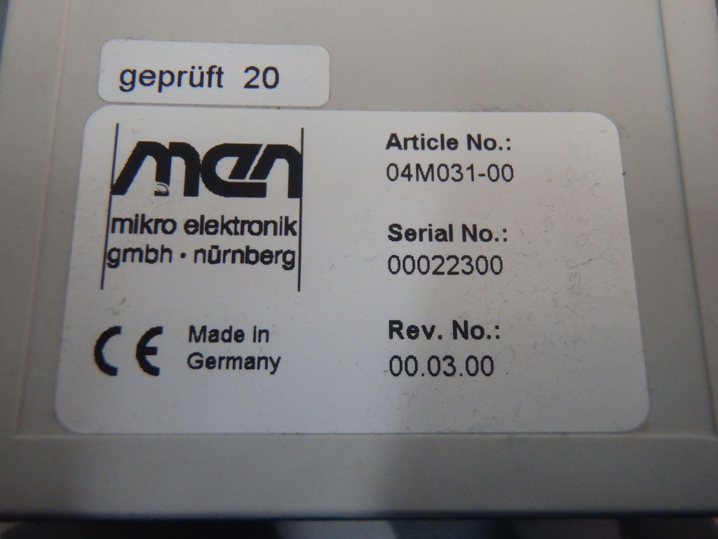 MEN MIKRO ELEKTRONIK 04M031-00