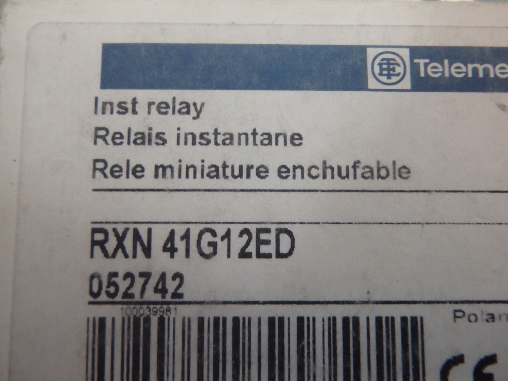 TÉLÉMÉCANIQUE  RXN41G12ED