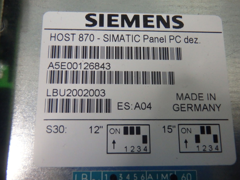 SIEMENS A5E00126843+A5E00122588