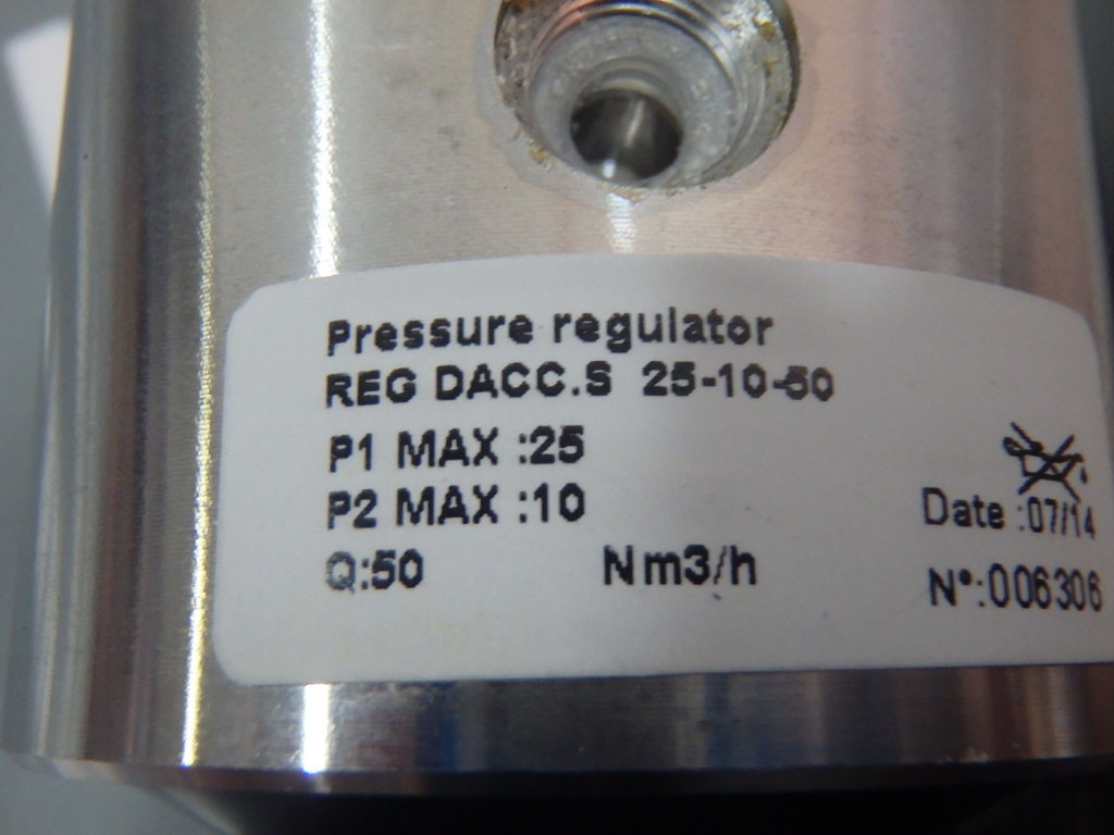 AIR LIQUIDE REGDACC.S25/10/50