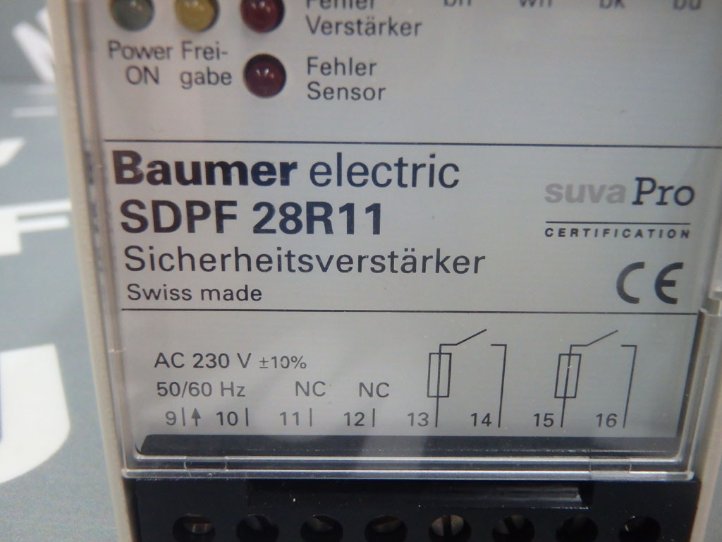 BAUMER ELECTRIC SDPF28R11