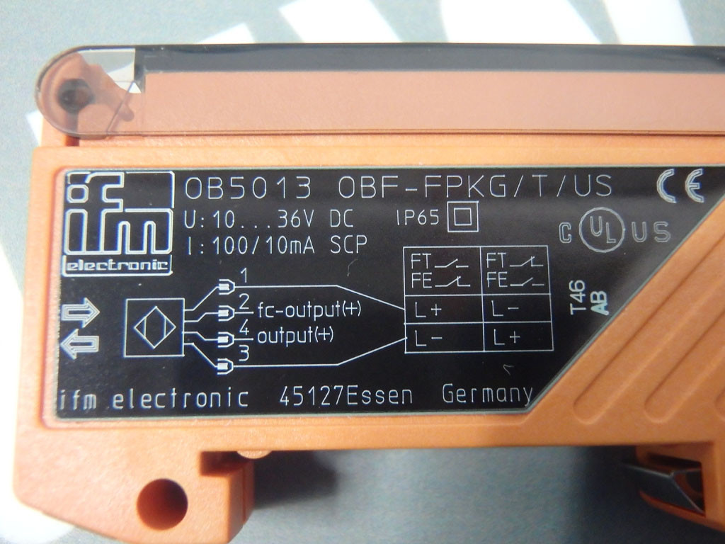 IFM ELECTRONIC OB5013OBF-FPKG/T/US