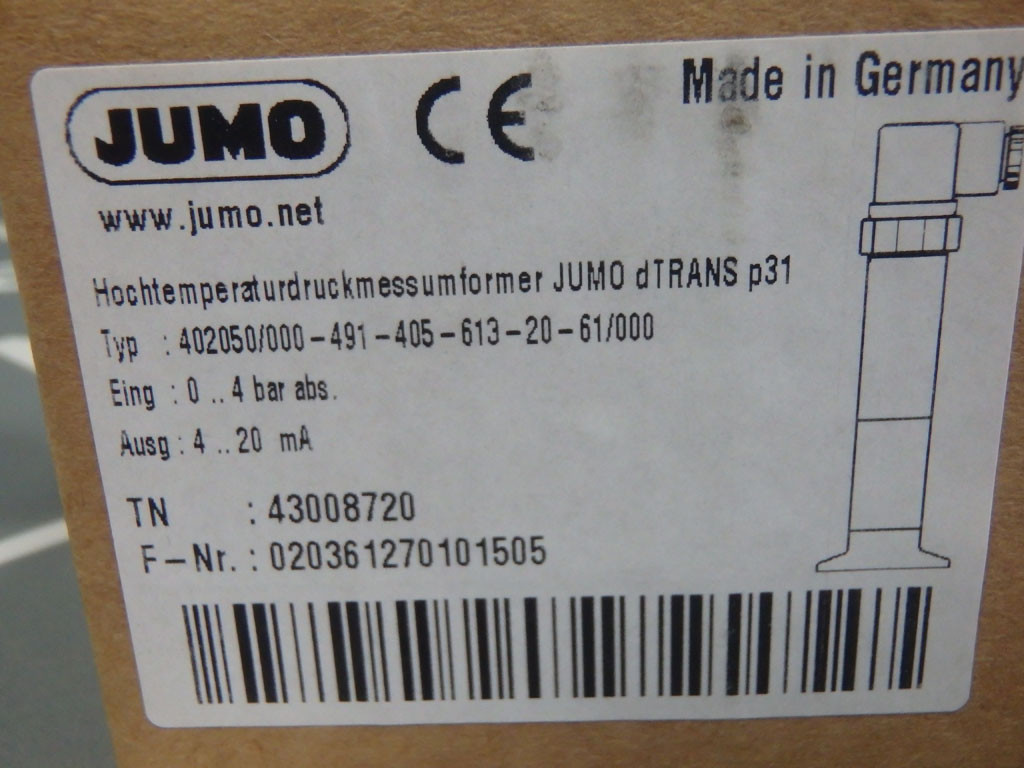 JUMO 402050-000-491-405-613-20-61/000