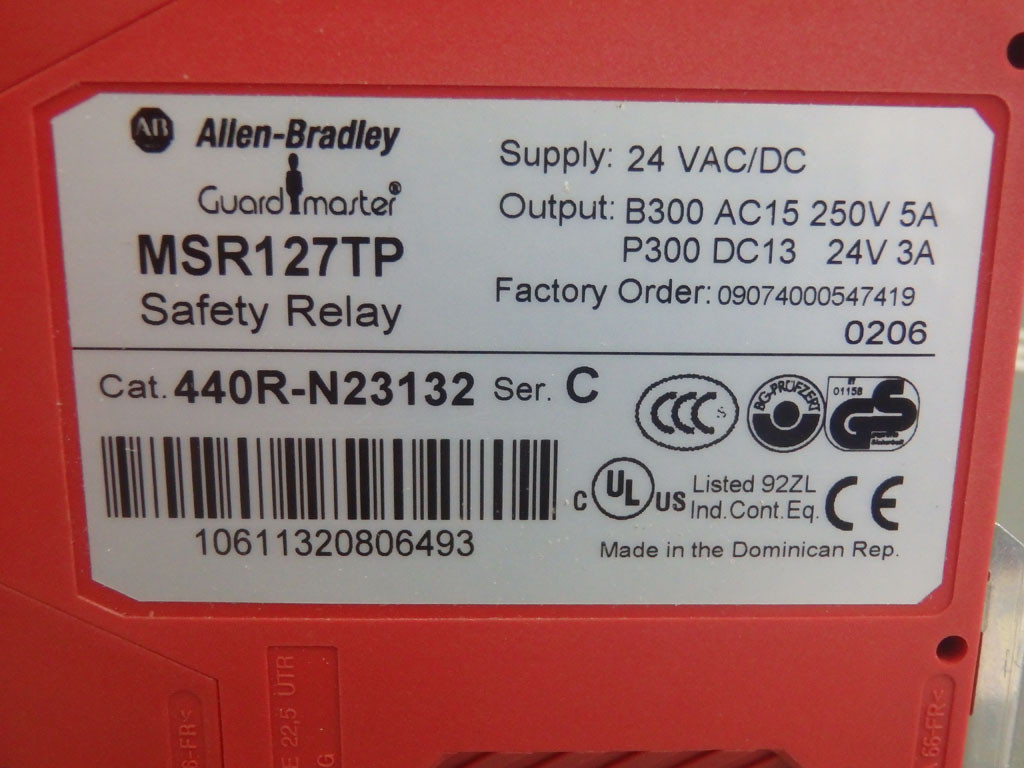 ALLEN-BRADLEY MSR127TP