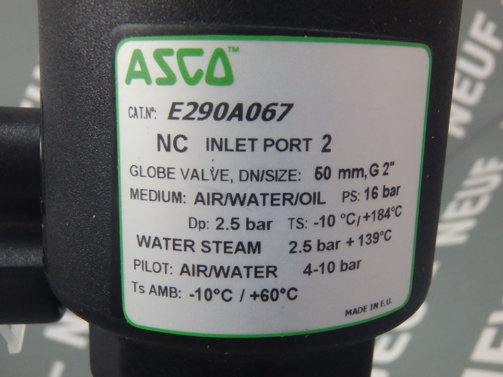 ASCO NUMATICS E290A067