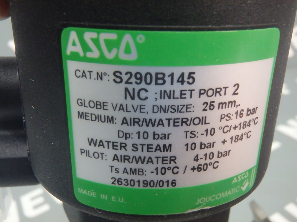 ASCO NUMATICS S290B145