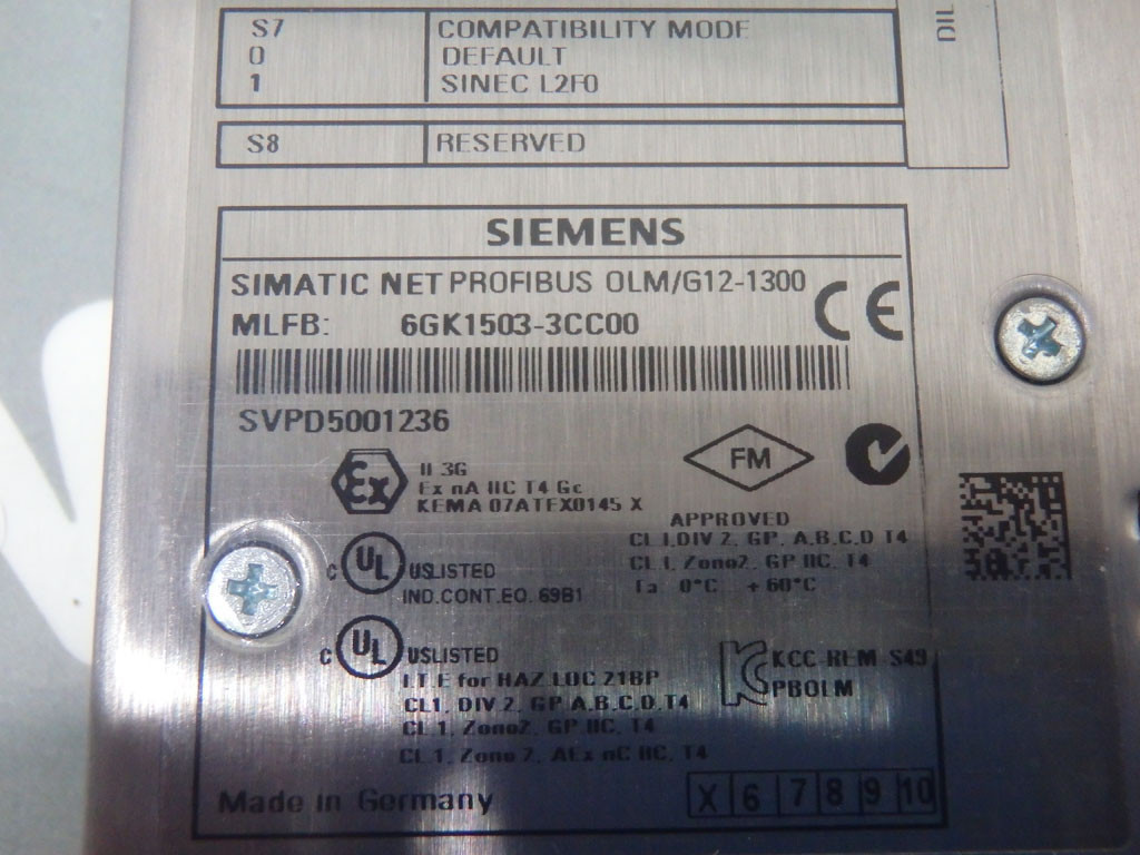 SIEMENS 6GK1503-3CC00