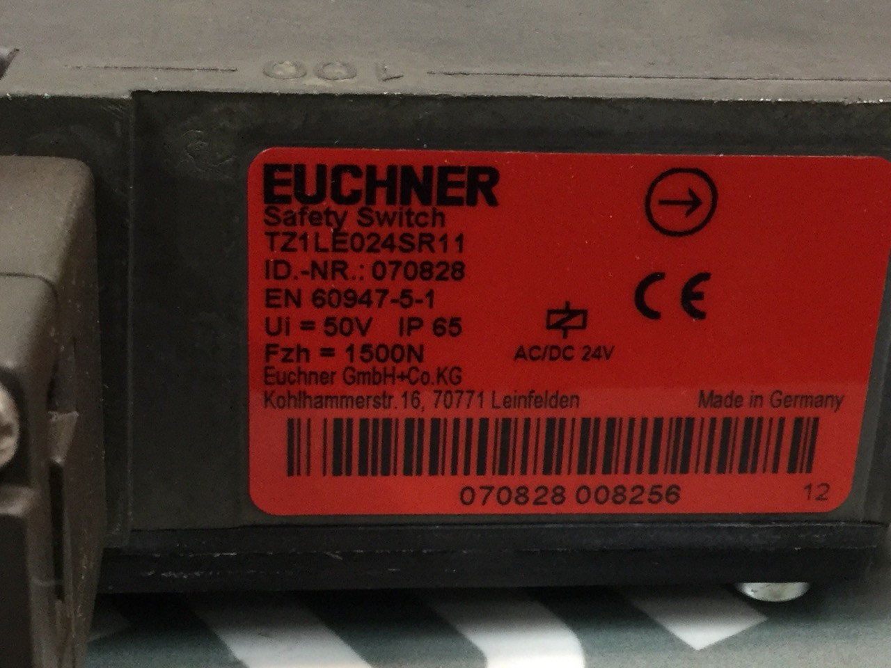 EUCHNER TZ1LE024SR11