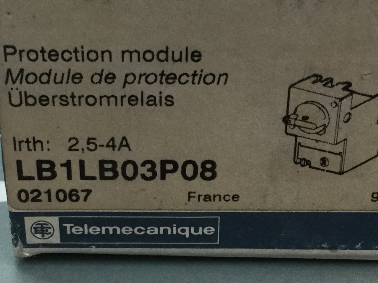TÉLÉMÉCANIQUE  LB1LB03P08