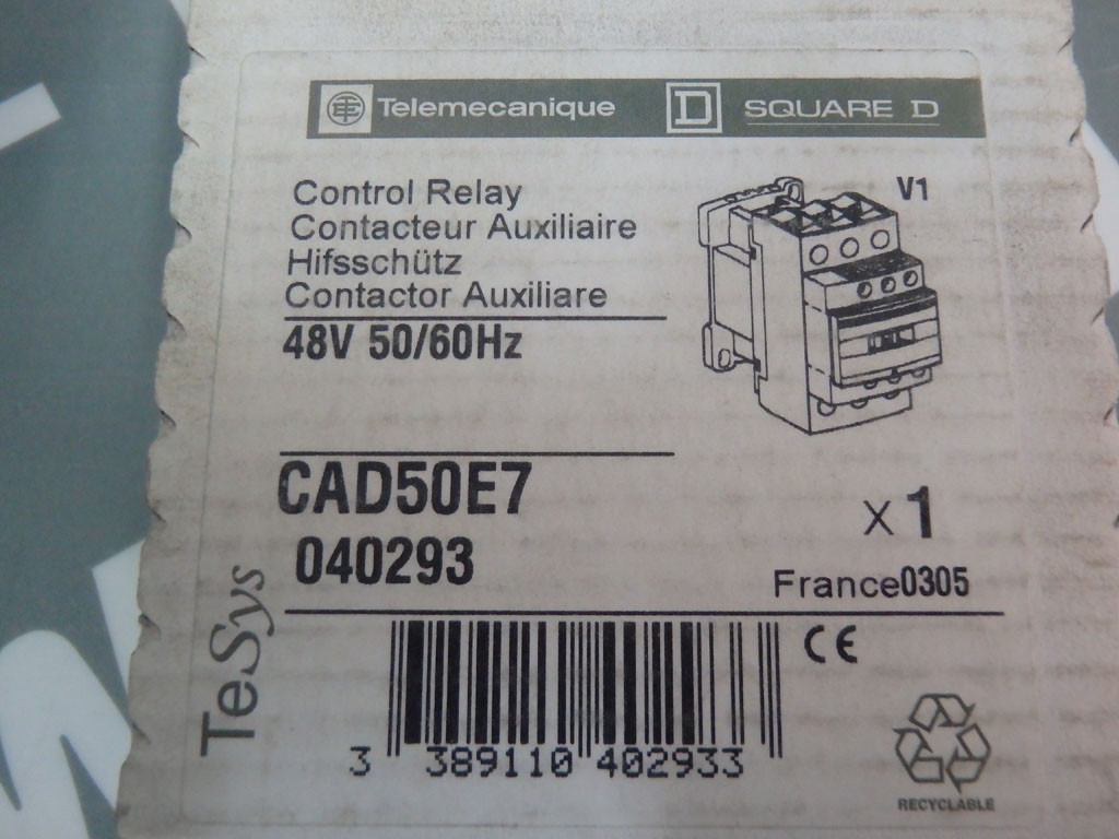 TÉLÉMÉCANIQUE  CAD50E7