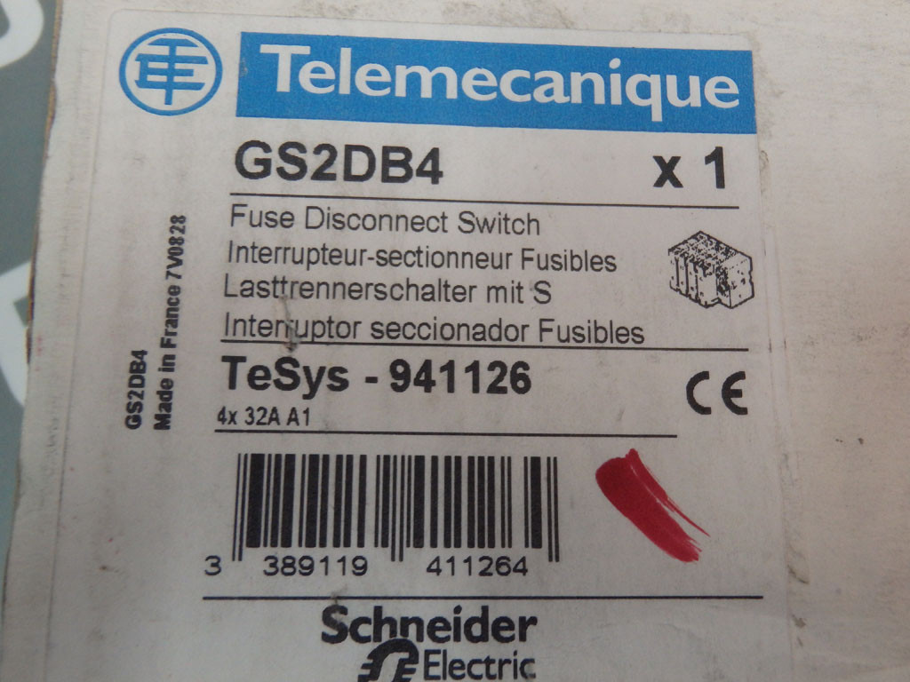 TÉLÉMÉCANIQUE  GS2DB4