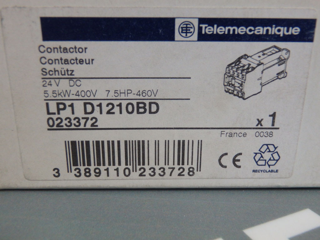 TÉLÉMÉCANIQUE  LP1D1210BD