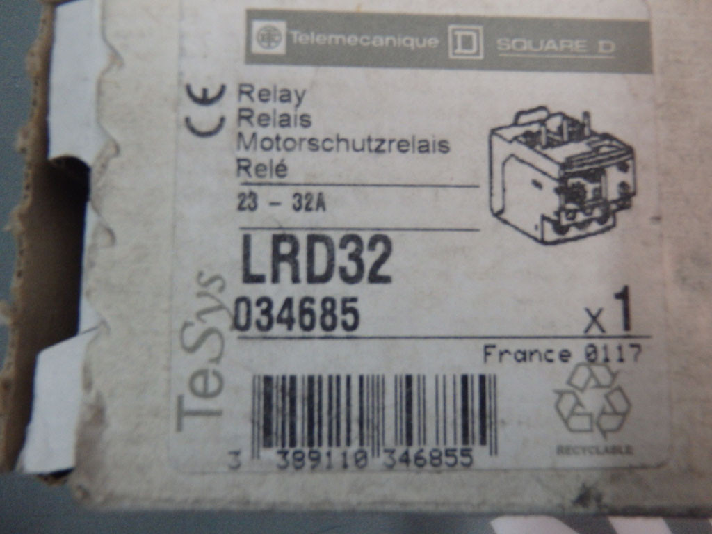 TÉLÉMÉCANIQUE  LRD32