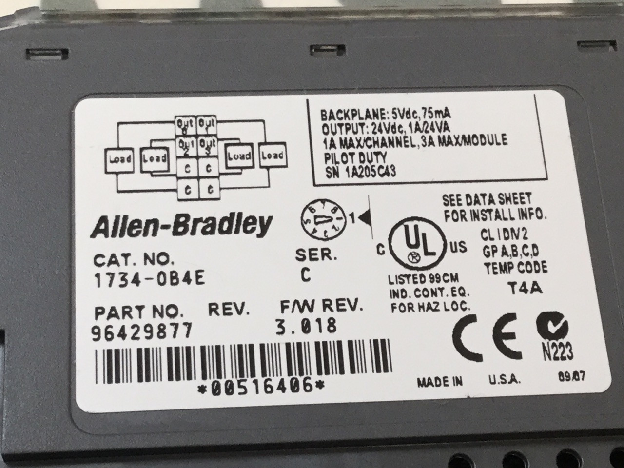 ALLEN-BRADLEY 1734-OB4E