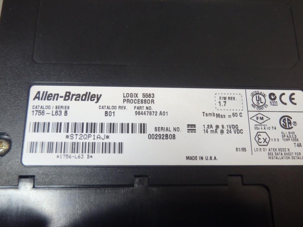 ALLEN-BRADLEY 1756-L63B