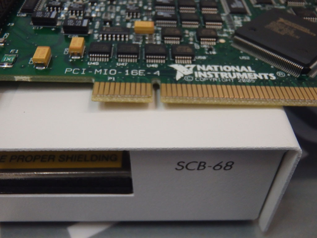 NATIONAL INSTRUMENTS  SCB-68