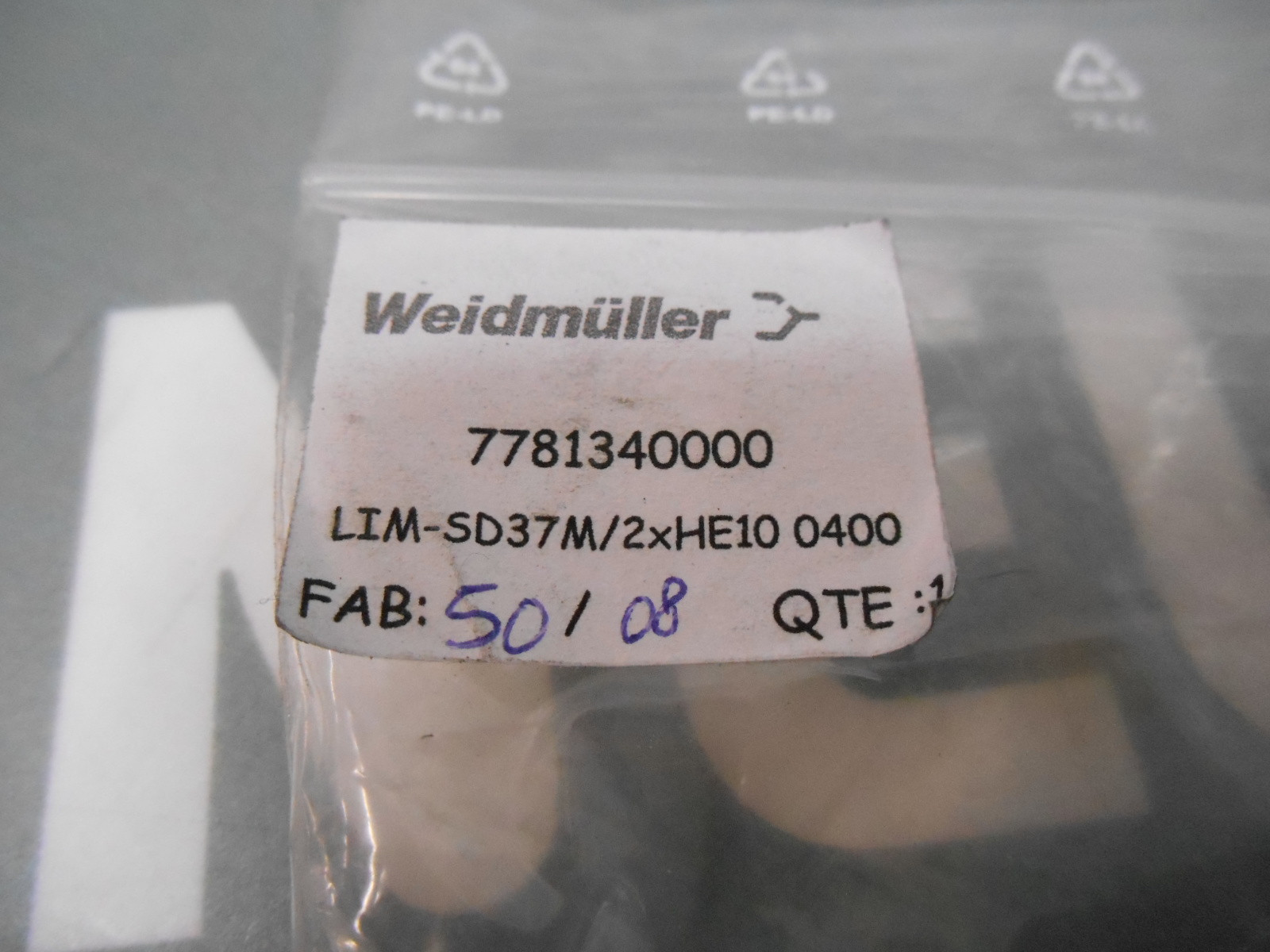 WEIDMULLER LIM-SD37M/2XHE100400