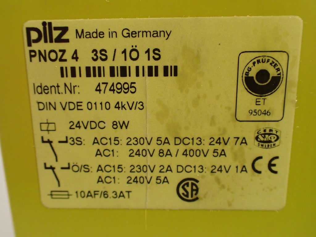 PILZ 474995