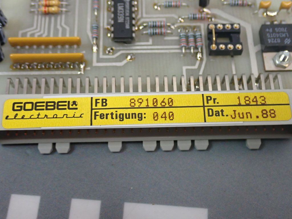 GOEBEL ELECTRONIC FB891060