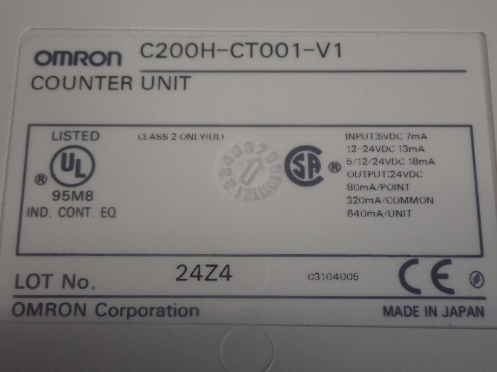 OMRON C200H-CT001-V1