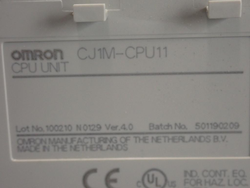 OMRON CJ1M-CPU11VER.4.0