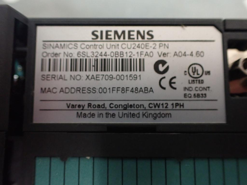SIEMENS 6SL3244-0BB12-1FA0