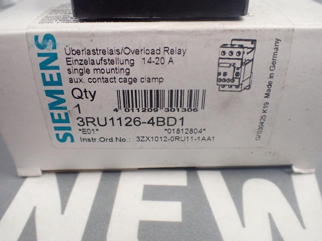 SIEMENS 3RU1126-4BD1