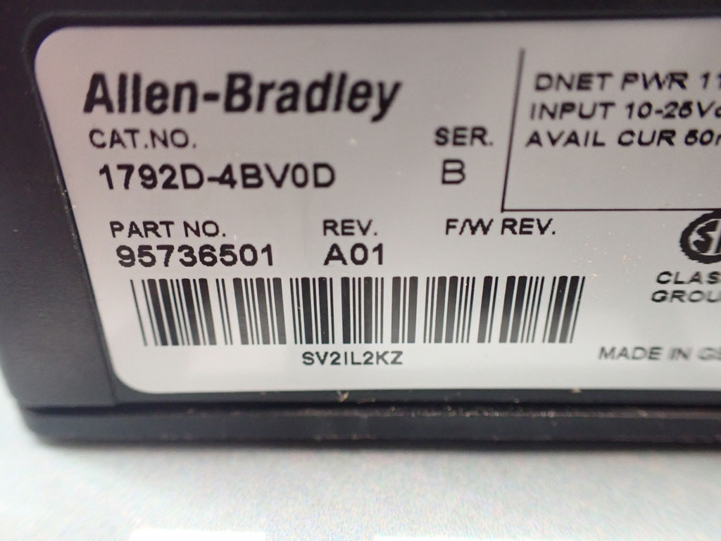ALLEN-BRADLEY 1792D-4BV0D