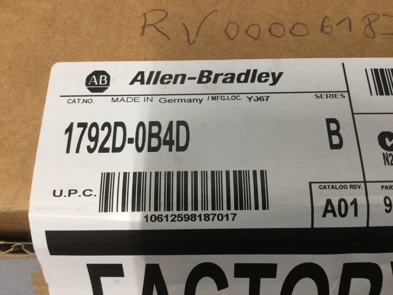 ALLEN-BRADLEY 1792D-OB4D